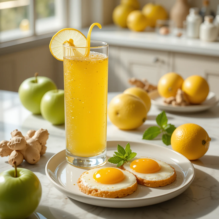 Ginger Apple Zest Wake-Up Recipe