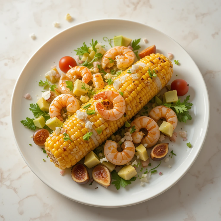 Grilled Corn Off the Cob Salad Recipe