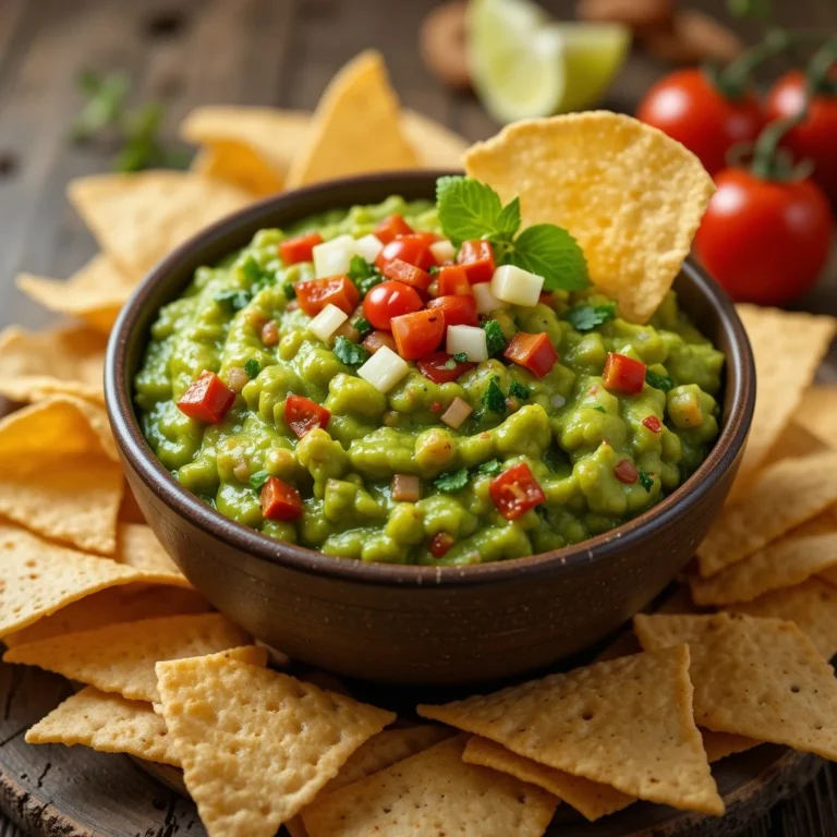 Guacamole and Chips Recipe
