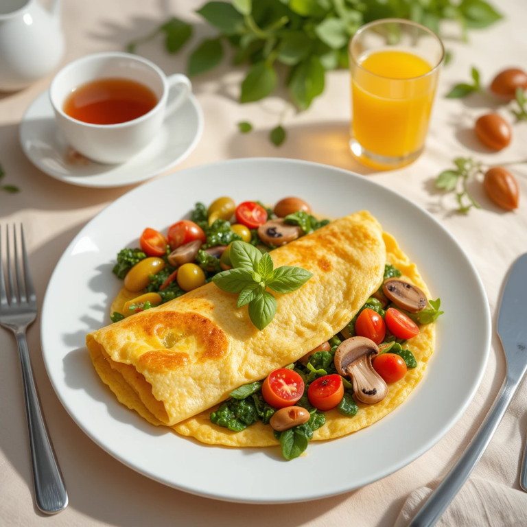 Veggie Omelette Recipe