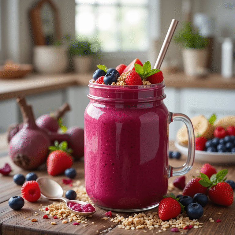 Humm! Beets and Berry Boost Recipe for Ultimate Energy