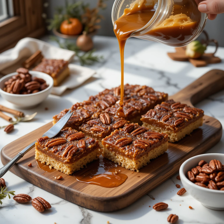 Lazy Girl Pecan Pie Bars