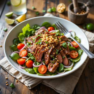 Thai Beef Salad – A Vibrant & Healthy Explosion of Flavors!