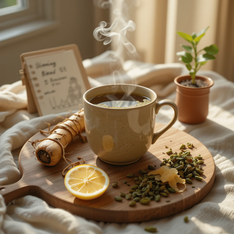 The Slimming Power of Ginseng & Green Tea