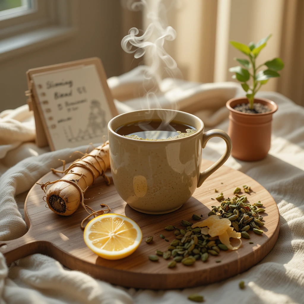 The Slimming Power of Ginseng & Green Tea