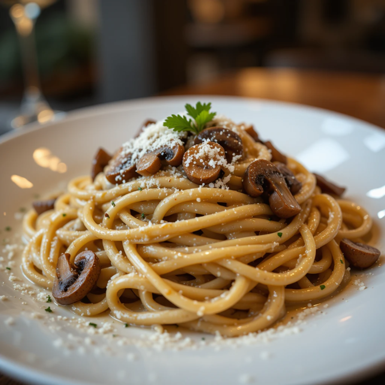 Creamy Mushroom Pasta
