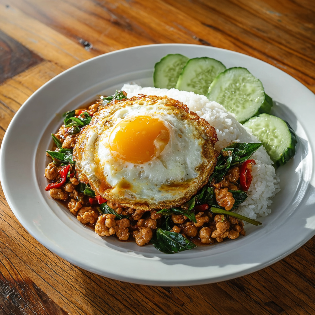 Pad Kra Pao (Thai Basil Chicken Stir-Fry) – A Delicious Taste of Bangkok You Can Recreate at Home!